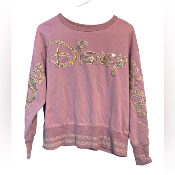 Walt Disney World 50th Anniversary Sweatshirt Earidescent Color Medium - Picture 1 of 5